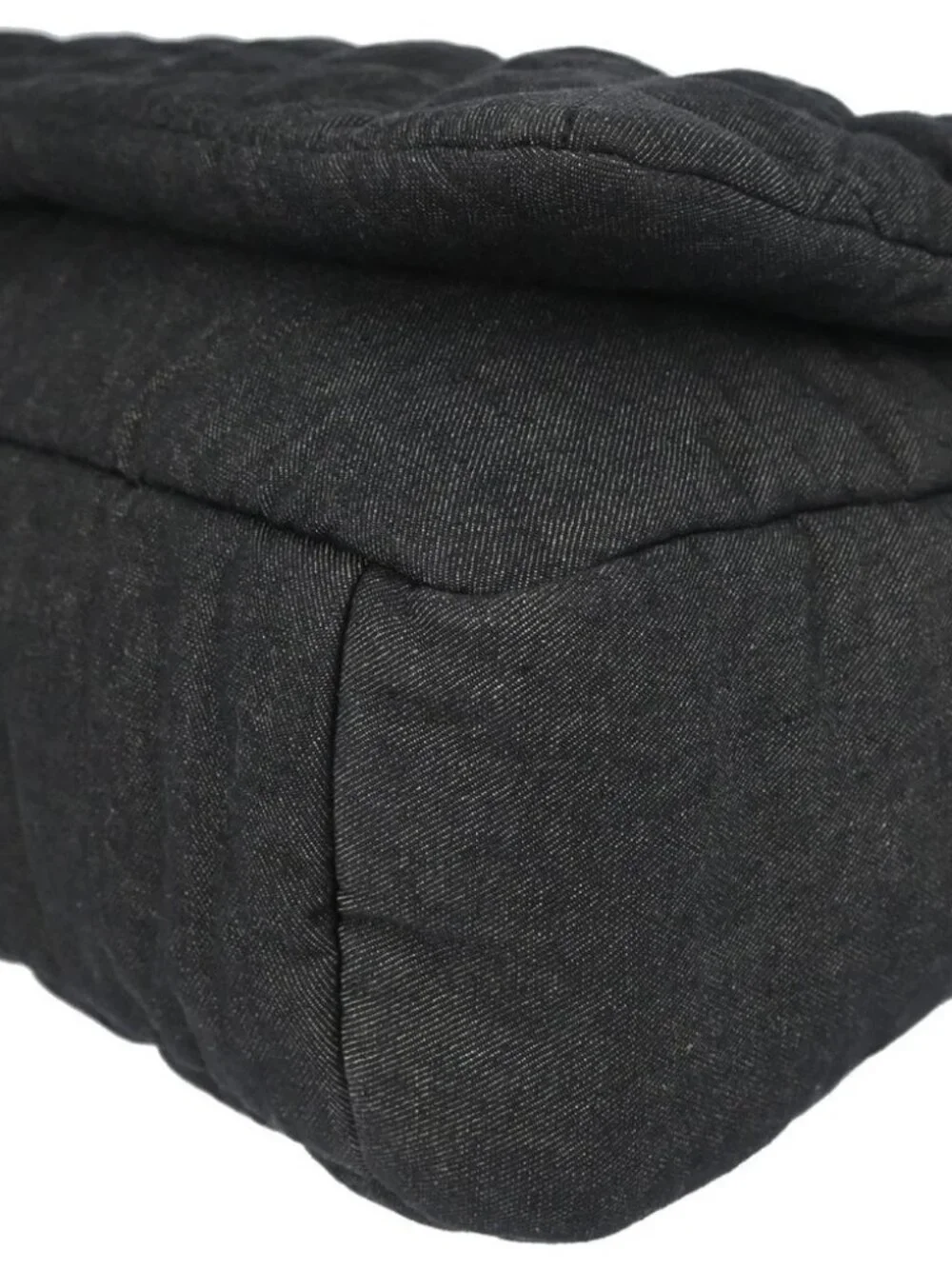 Chanel Black Canvas Coco Cocoon Messenger Shoulder Bag